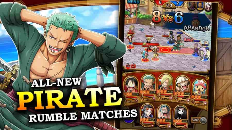 One Piece Treasure Cruise MOD APK Wave Win
