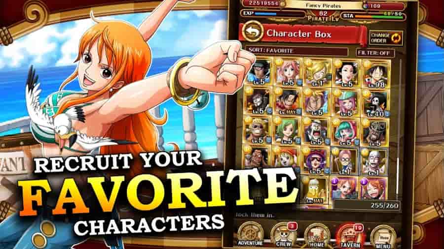 One Piece Treasure Cruise MOD Menu APK
