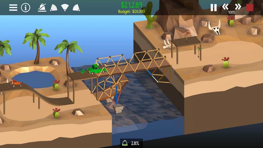 Poly Bridge 2 MOD APK Unlimited Money
