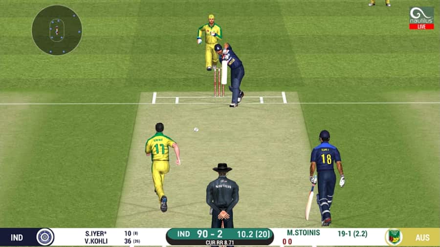 Real Cricket 20 MOD APK Hack
