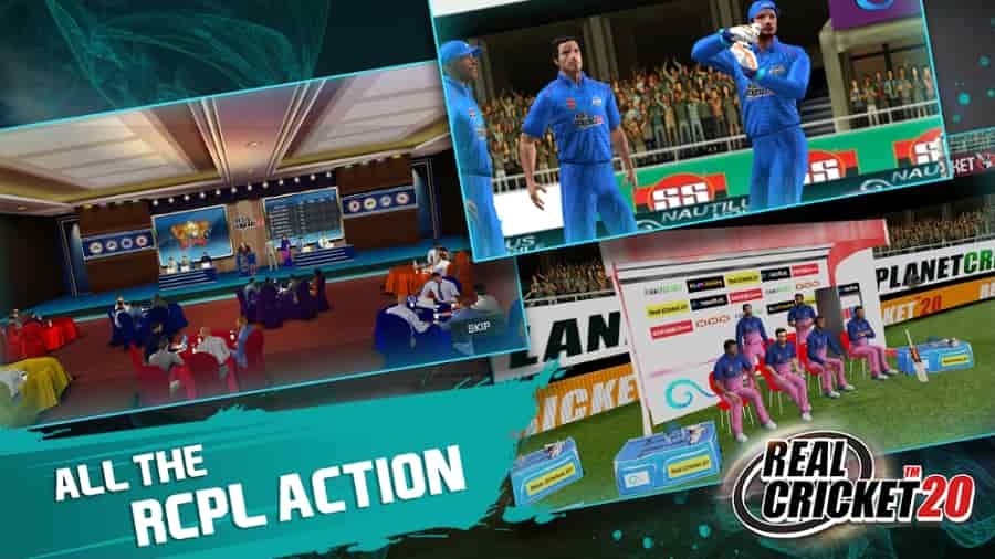 Real Cricket 20 MOD APK Latest Version
