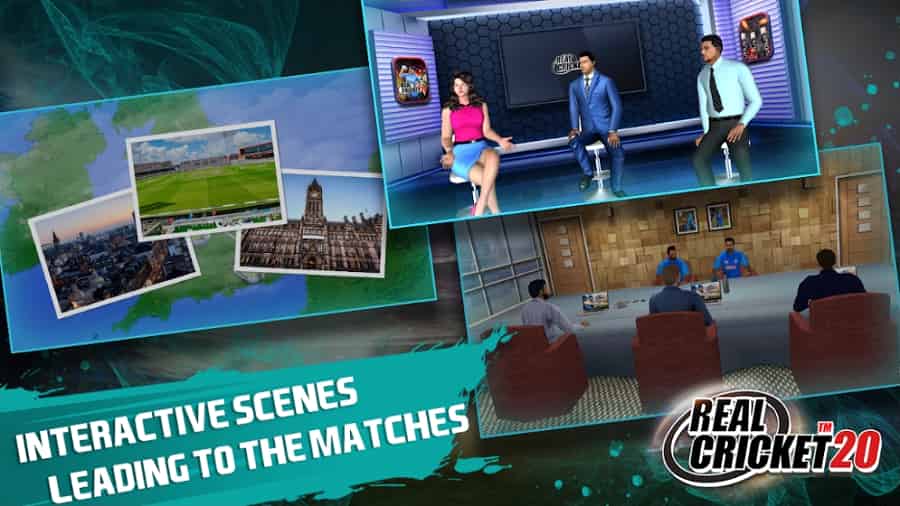 Real Cricket 20 MOD APK Unlimited Tickets And Coins
