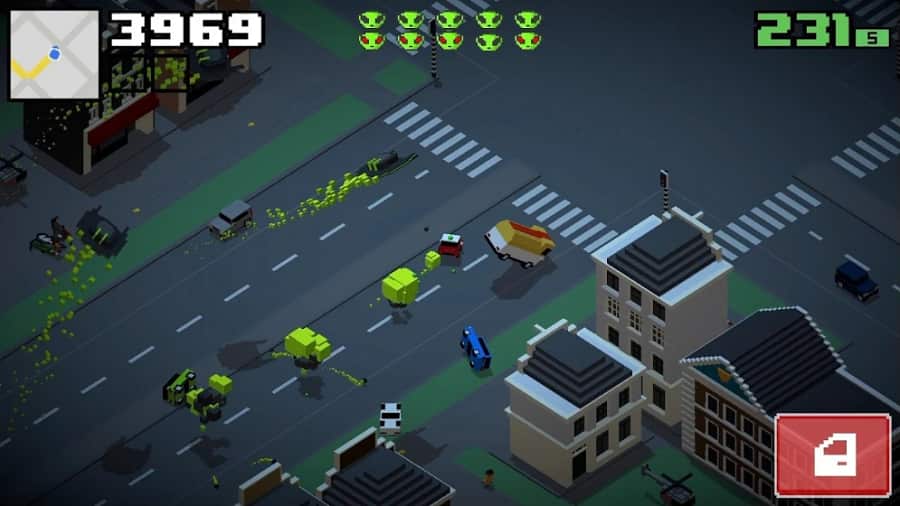 Smashy Road Wanted 2 MOD APK MOD Menu