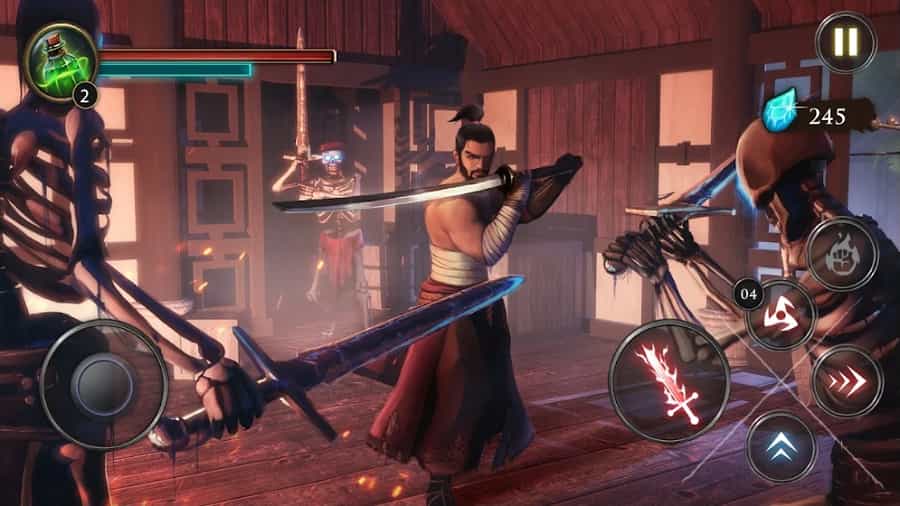 Takashi Ninja Warrior MOD APK God Mode
