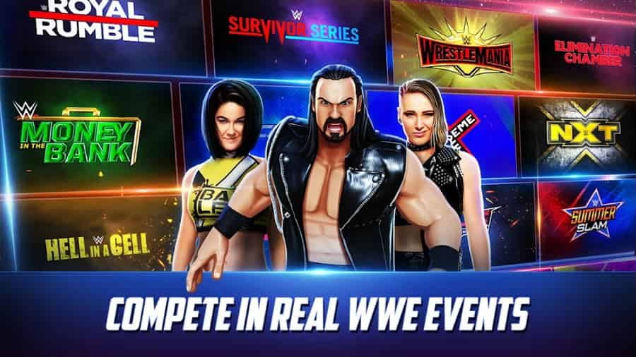 WWE Mayhem MOD APK Unlimited Money And Gold
