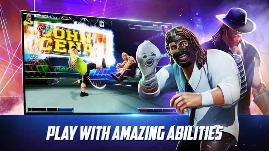 WWE Mayhem MOD APK Unlimited Money 
