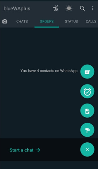 Blue WhatsApp Plus APK Free Download
