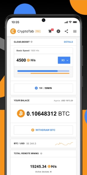 CryptoTab Browser Pro Level MOD Apk
