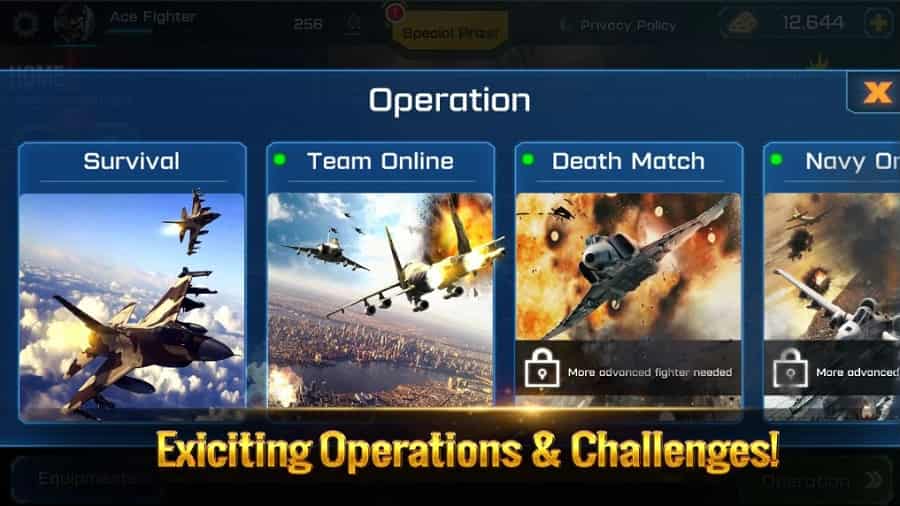 Download Ace Fighter MOD APK 
