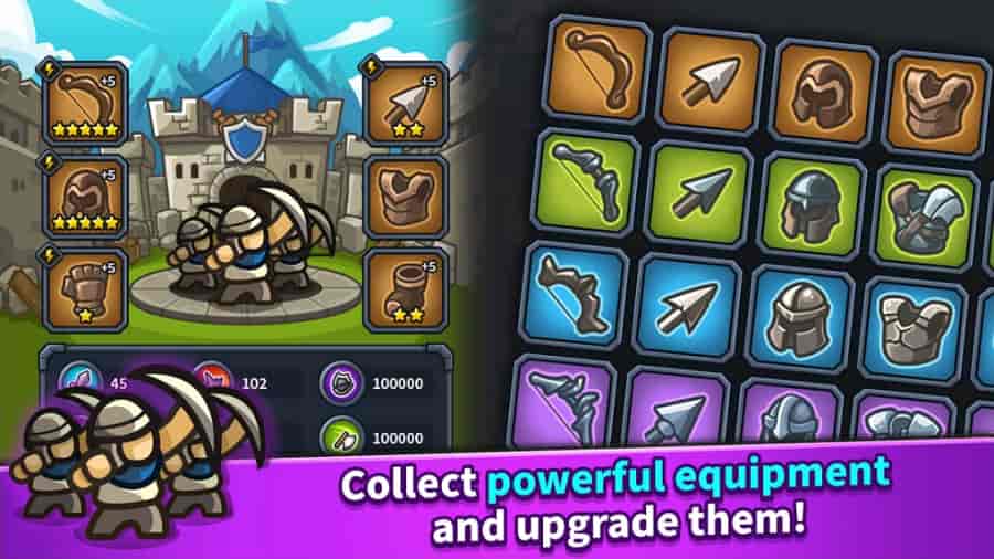 Idle Kingdom Defense MOD APK Unlimited Gems
