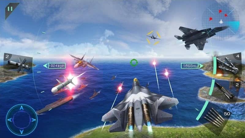 Sky Fighters 3D MOD APK Download For Android
