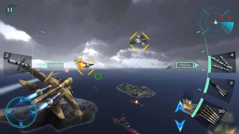 Sky Fighters 3D MOD APK Unlimited Diamonds
