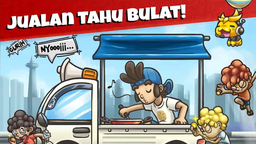 Tahu Bulat MOD APK Unlimited Money
