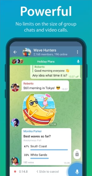 Telegram MOD APK APK Full Unlocked
