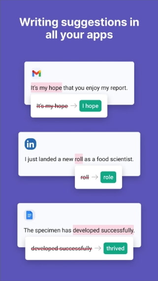 Grammarly MOD APK For Android
