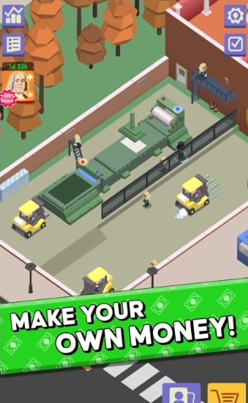 Idle Bank MOD APK Unlimited Money