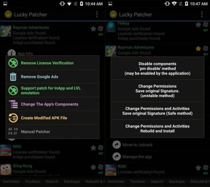 Lucky Patcher Original APK Download for android