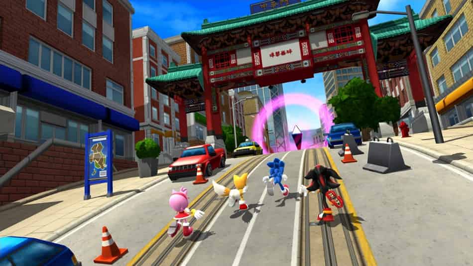Sonic Forces MOD APK Free Shopping
