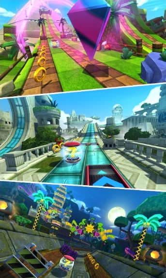 Sonic Forces MOD APK Unlimited Red Rings And Coins