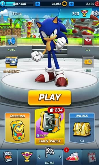 Sonic Forces Running Battle MOD APK 