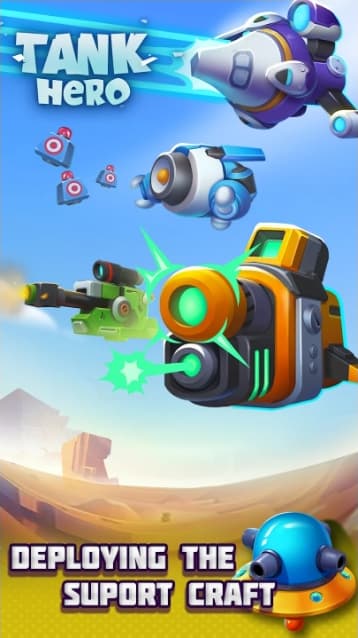 Tank Hero MOD APK Unlimited Coins And Gems
