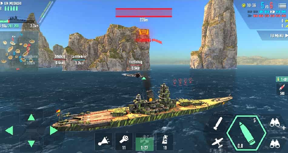 Battle of Warships MOD APK Max Level
