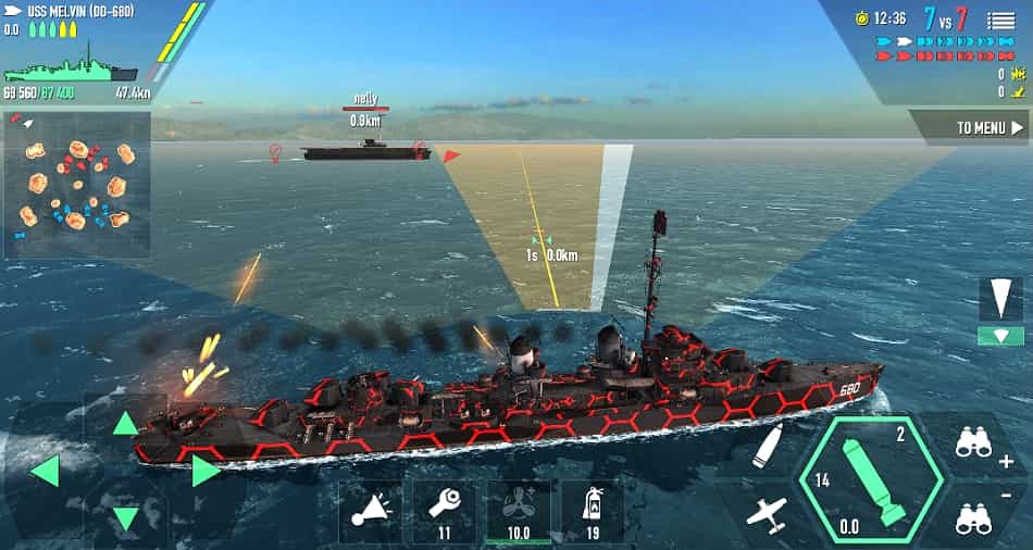 Battle of Warships MOD APK Unlimited Platinum
