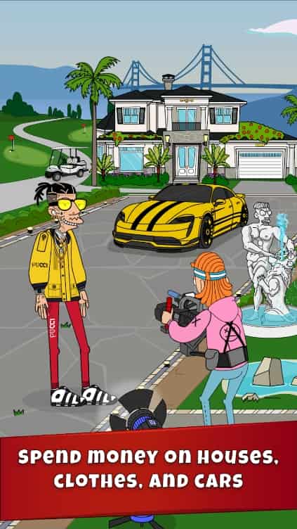 Lamar Idle Vlogger MOD APK Unlimited Gold
