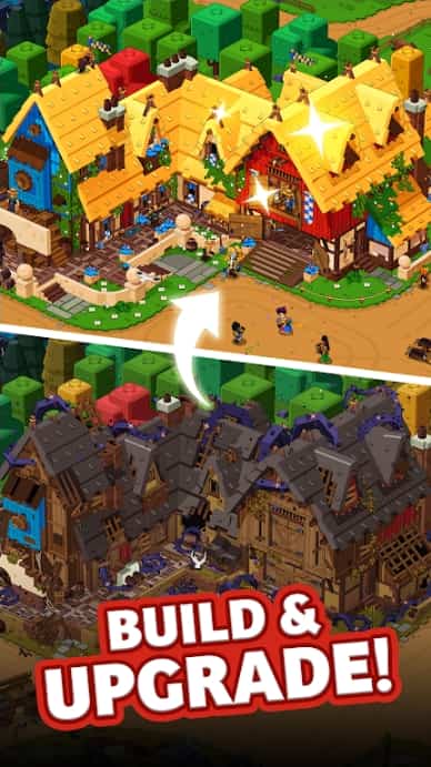 Medieval Merge MOD APK Unlimited Money And Gems
