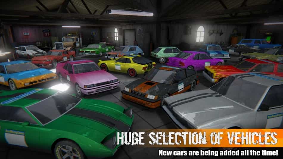 Demolition Derby 3 MOD APK All Cars Unlocked
