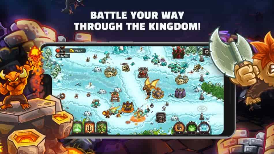 Kingdom Rush Vengeance TD Game MOD APK v1.14.4 (Unlimited Money