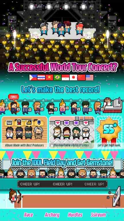 Monthly Idol MOD APK Free Shopping
