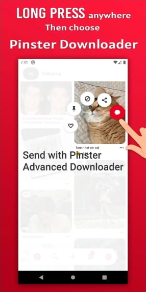 Pinterest Video Downloader MOD APK v23.2.10 (Premium Unlocked)