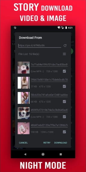 Pinterest Video Downloader Pro MOD APK
