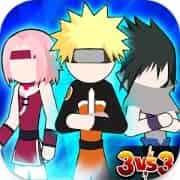 Stickman Ninja Fight Mod APK Unlock Naruto Baryon Mode 