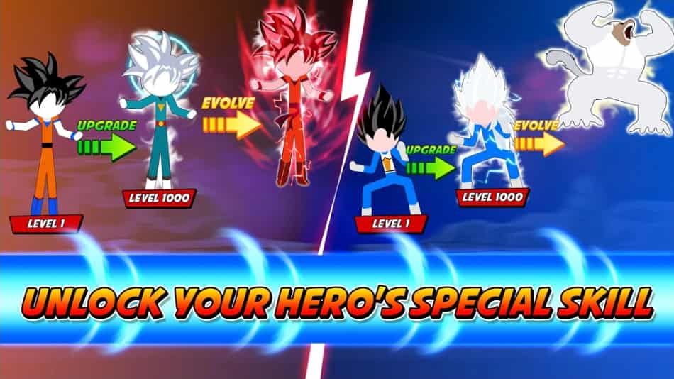 Hack Mod - Stick Battle Fight - Unlock Angel7 / Whis 👼( Strongest Hero ) 