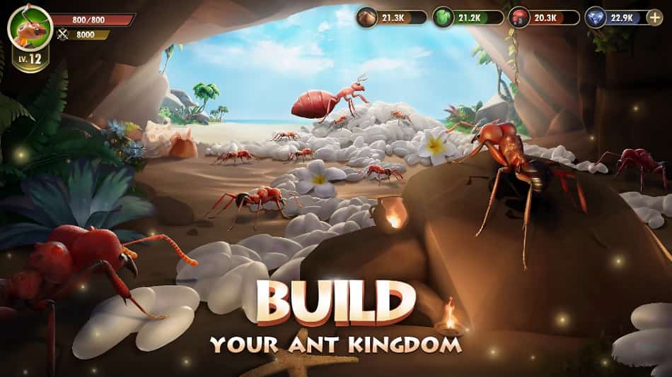 The Ants: Underground Kingdom MOD APK Free Shopping
