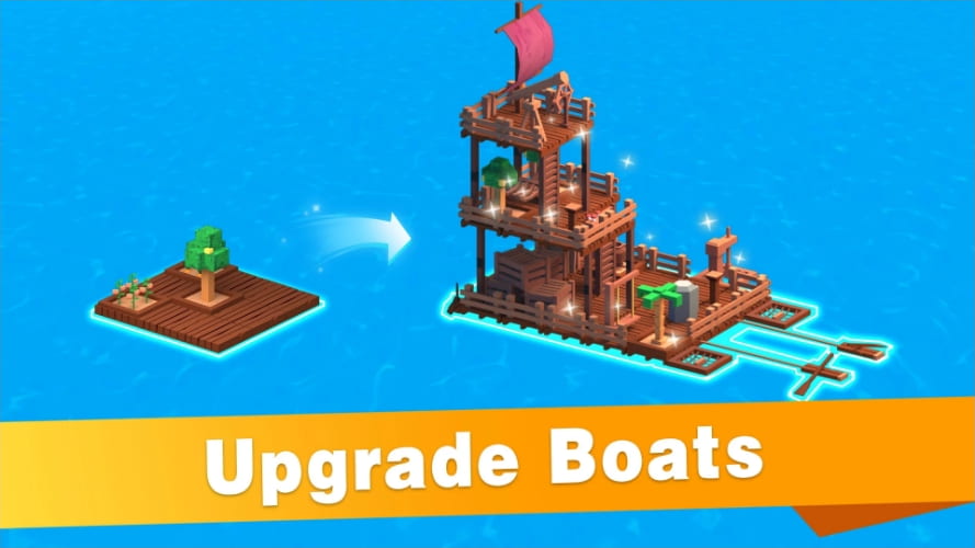 Idle Arks Build at Sea MOD APK Unlimited Wood And Gems