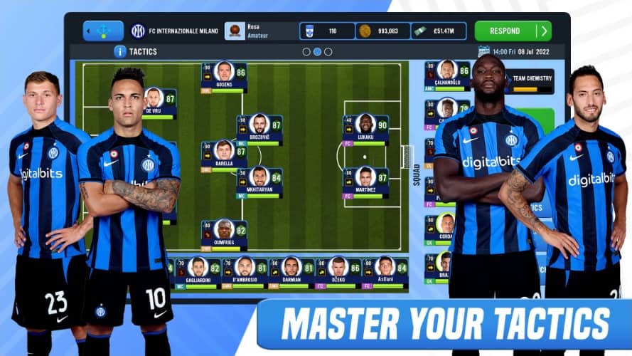 Soccer Manager MOD APK Unlimited Coins